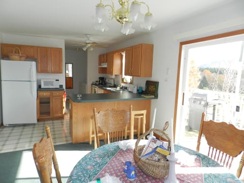 Family Cottage, 2 Bedrooms, Mountain View, Mountainside | Private kitchen | Mini-fridge, paper towels