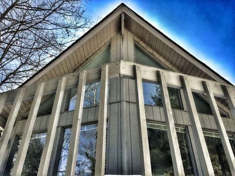 Back exterior - with mountain view