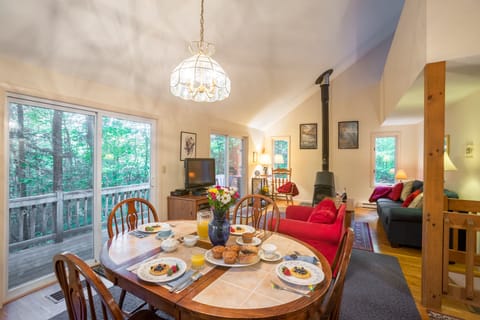 Open Dining and Living areas