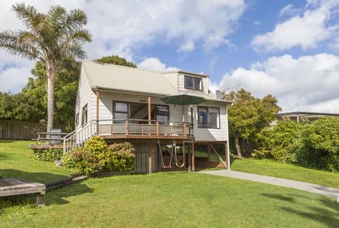 Taumata: our North-facing holiday home with great views over Hot Water Beach
