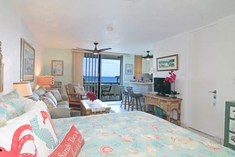 All New 2018 furnishings!!Amazing oceanfront views to wake up to each morning.
