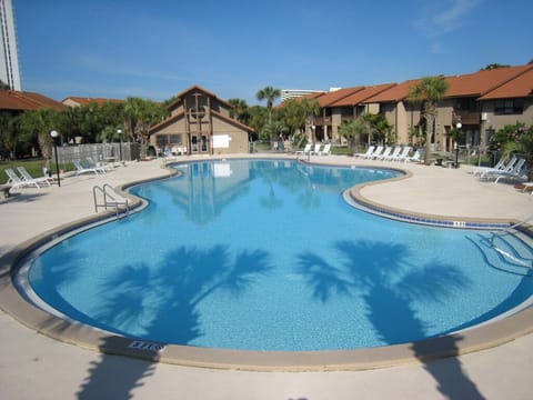 Pool at back door