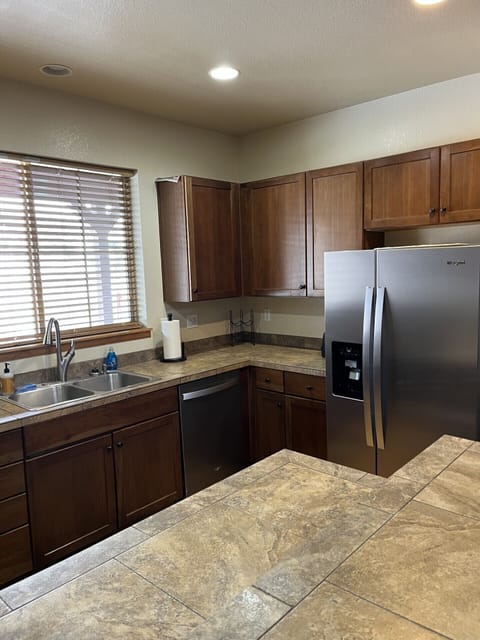 Stainless Steel Refrigerator, dishwasher, stove & microwave