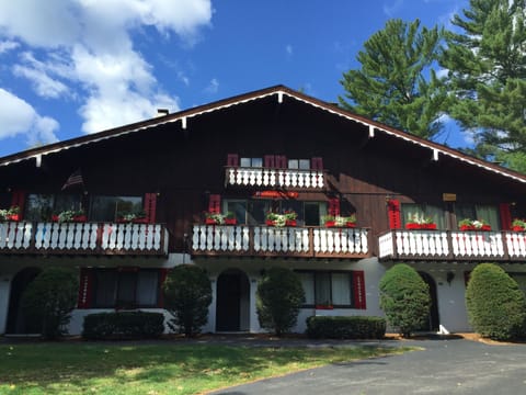 View from the outside - our unit is end on the left