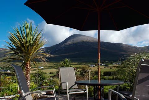 Spectacular Croagh Patrick view from sun deck
