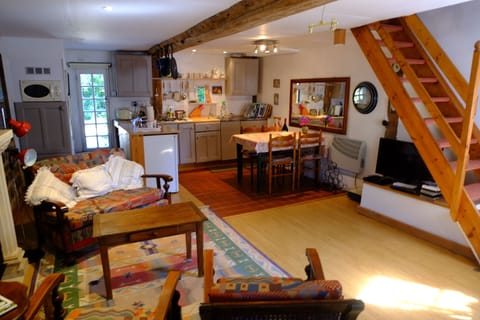 open plan living area