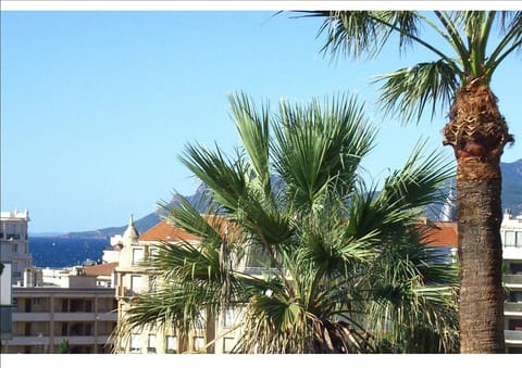 View from balcony to the west