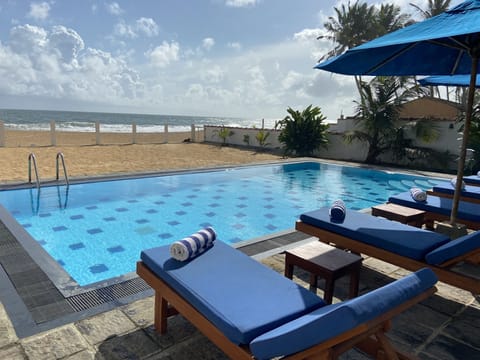 Beautifully expansive views of the beach and Indian Ocean