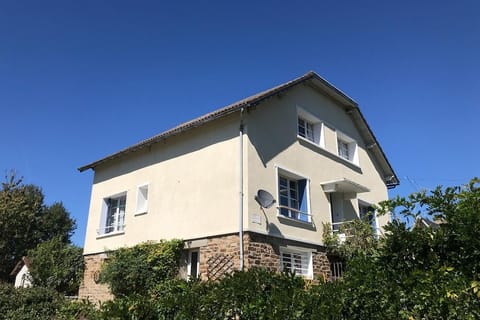 View of the house from the road
