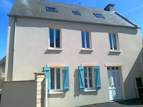 Your house facing South-West and your parking spot.