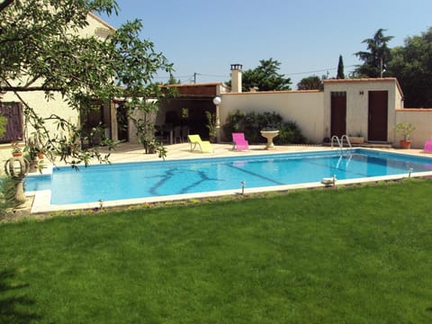 Panoramic view of the pool 12X6, secure