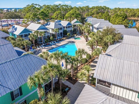 The largest community pool and hot tub just steps from your front door!