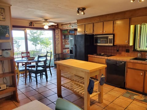 There is a gorgeous view out of every window.