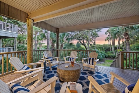 Oceanfront Kiawah Island vacation rental with direct beach access.