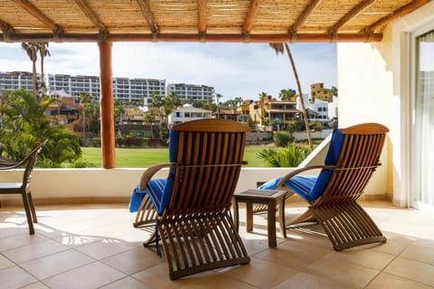 The serenity and peacefulness front and center on the Grand Mayan Golf Course