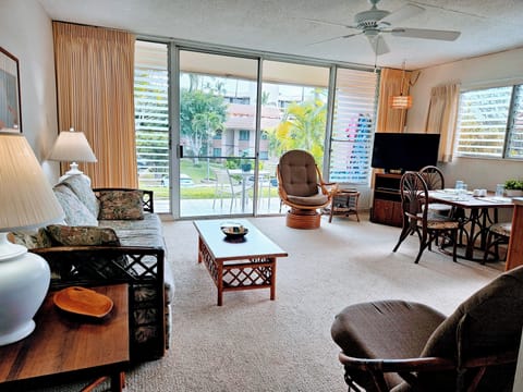 As an "end unit," the condo is full of light and fresh air