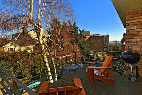 Fall View From Condo 3's Own Private Balcony.