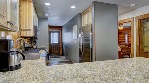 Kitchen from breakfast bar