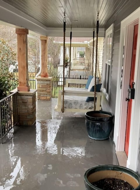Newly renovated front Porch Area 