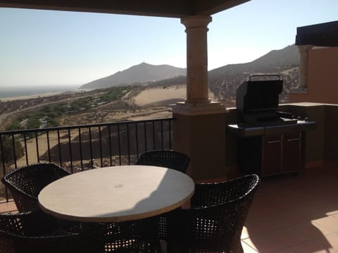 1st floor deck and BBQ