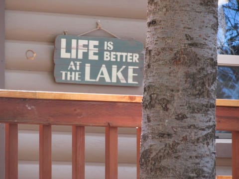 Rustic cabin on the lake