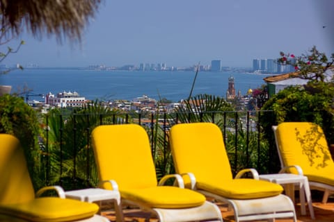 View from pool area