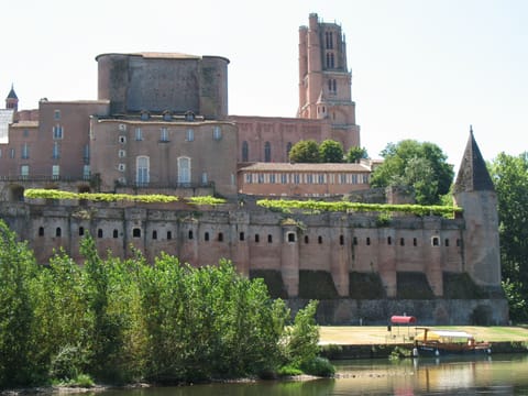 Cathédrale Sainte Cécile and the river Tarn