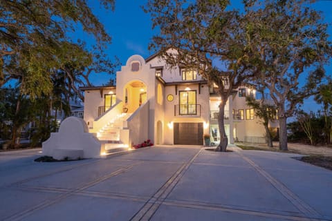 This beautiful water front property is new construction with extra amenities.