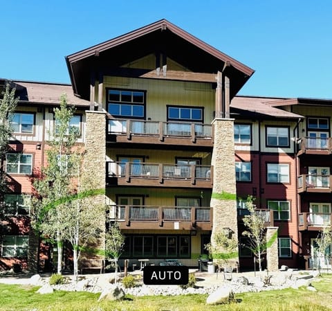 Base Camp #208 (circled in green) is a two minute walk to the ski run.  Love it!