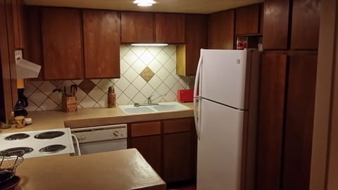 Fully stocked kitchen