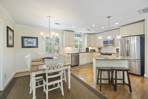 Fully Equipped Kitchen and Dining Area