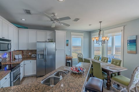 Well stocked kitchen