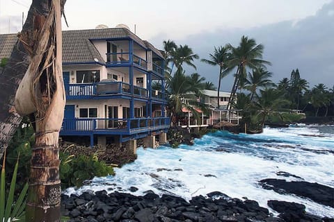 Kona Luana:  Ocean view: Any closer, you'll be swimming.