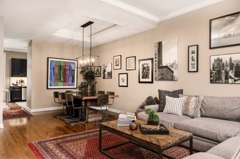 2nd Level with Living Room, Dining Room, Kitchen and Powder Room...Enough Room for Your Entire Group!