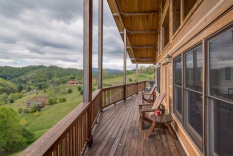 Heavenly views from our
 wrap-around deck

