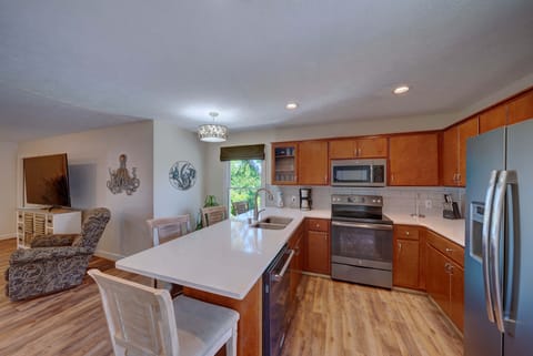 Upstairs Kitchen from front door