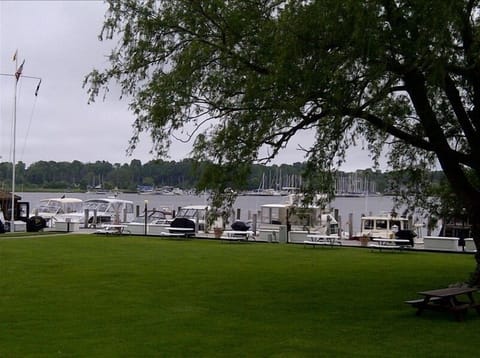 View from porch deck