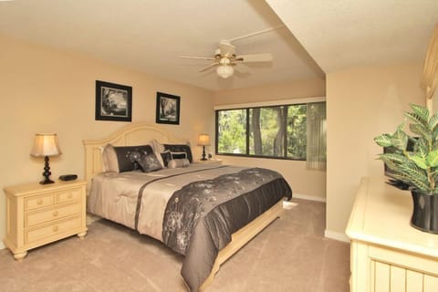 Master bedroom with king