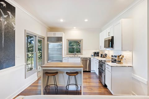 2 bar stools for additional seating