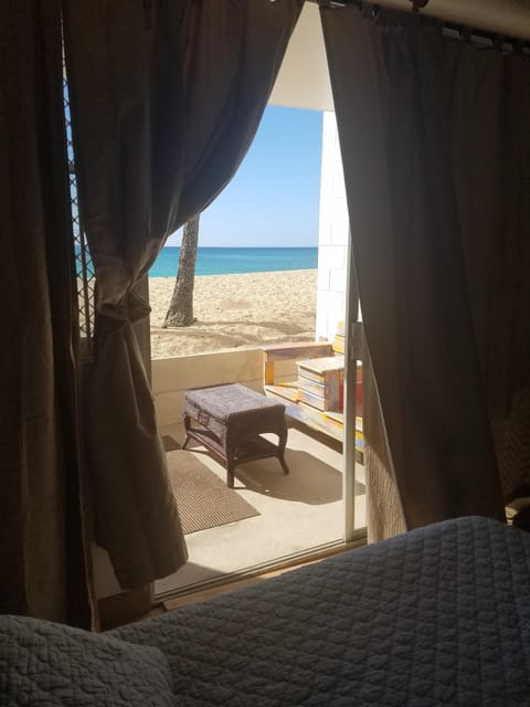 view to lanai from room