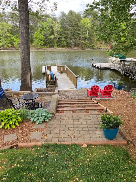 Sunshine on the dock all morning then shade sets in late afternoon.