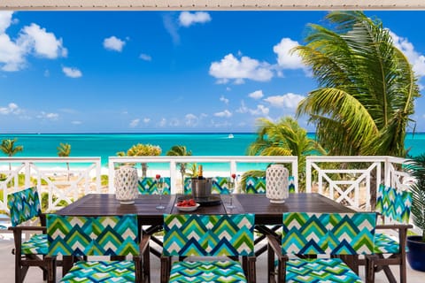 The VIEW from the Kitchen, living room, dining room, 2 bedrooms & Balcony