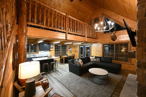 Living Room & Kitchen Area