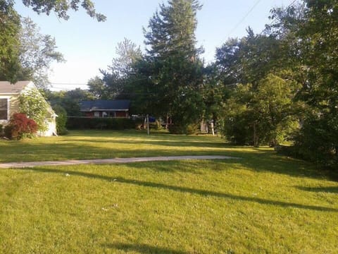 Side yard (1/2 acre) for plenty of summer activities 