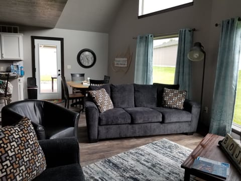 Open concept cabin