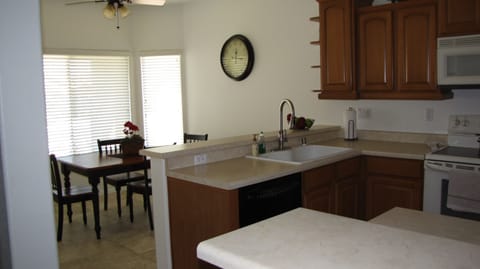 Kitchen, showing eating area
