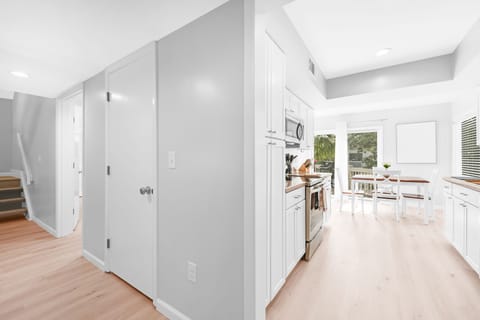 Enter this light filled villa