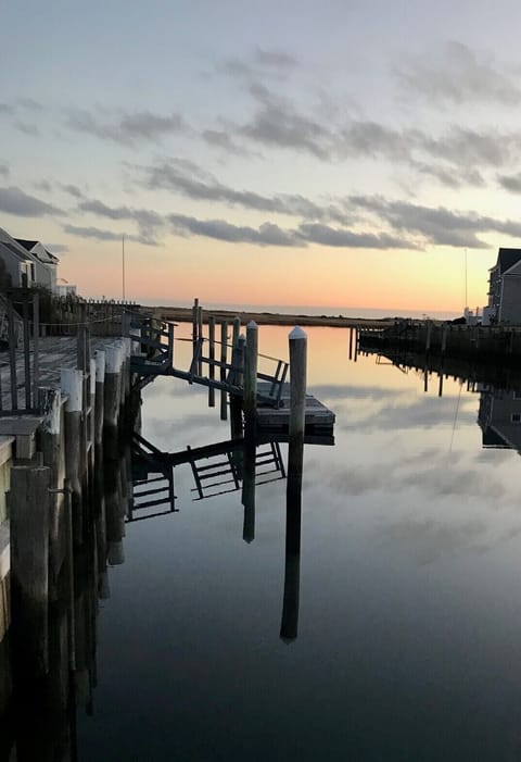 Sea Gypsy sunset overlooking West Dennis Beach and Sand Piper Lagoon