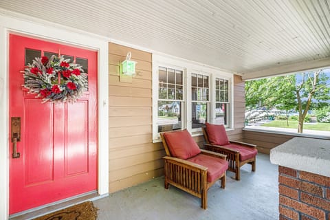 Front Porch welcomes all to relax and hang out.