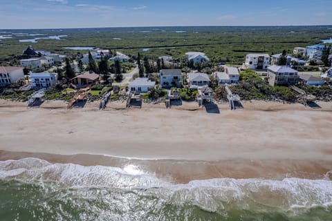 An aerial view of the location.